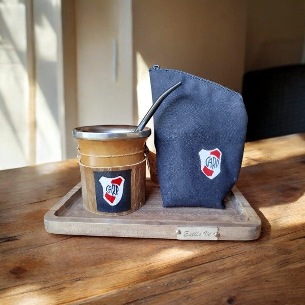 Producto - MATE + YERBERA- RIVER PLATE-
