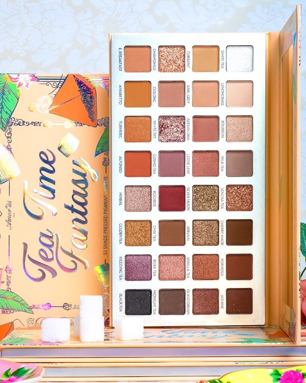 Producto - Paleta Tea Time Fantasy, 32 pigment - Amor Us