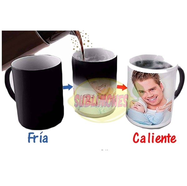 Producto - Taza mágica cerámica personalizada