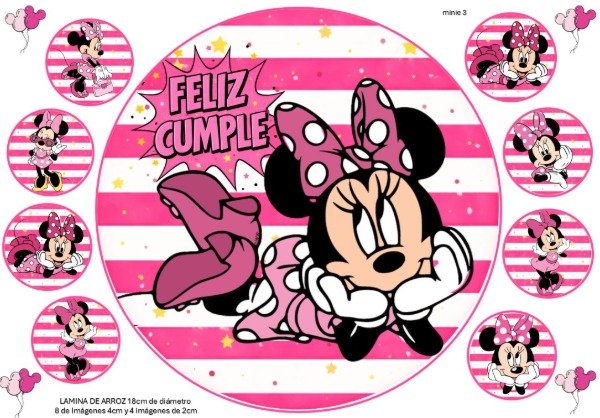 Producto - LAMINA MINIE 12 REDONDA