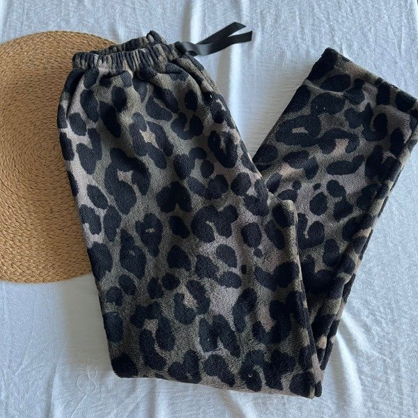 Producto - PANTALON POLAR SOFT PRINT GRANDE VERDE OLIVA