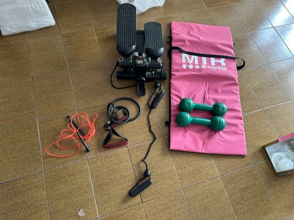 Producto - STEP ELIPTICO CON KIT DE ACCESORIOS PARA ENTRENAMIENTO. PRECIO POR TODO #11714