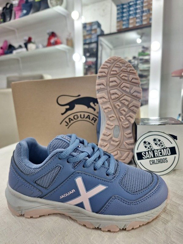 Producto - Zapatillas Jaguar Art. 3102 Azul rosa