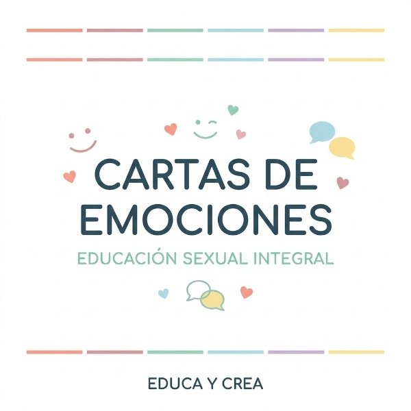 Producto - Cartas de Emociones - ESI -Recurso para reconocer, expresar y conversar