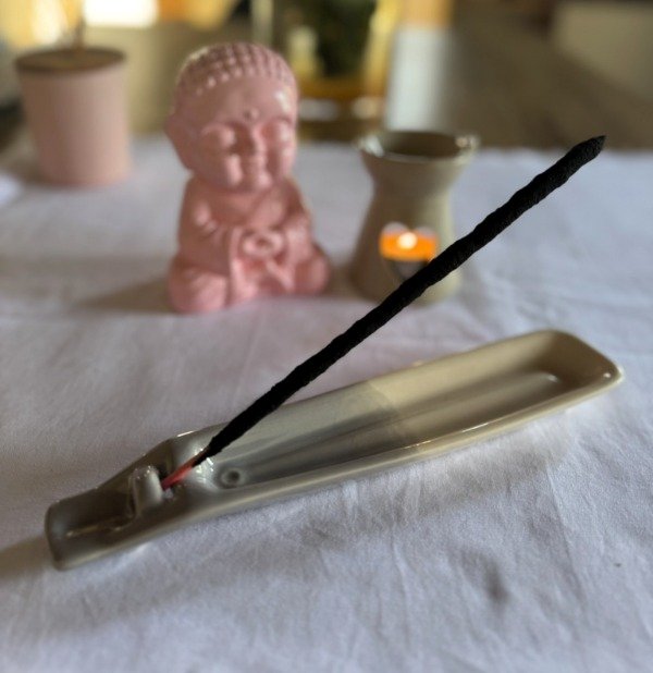 Producto - Porta Sahumerio Cerámica