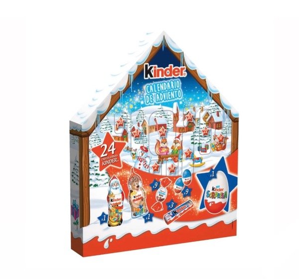 Producto - Calendario de Adviento KINDER chocolatinas 184gr