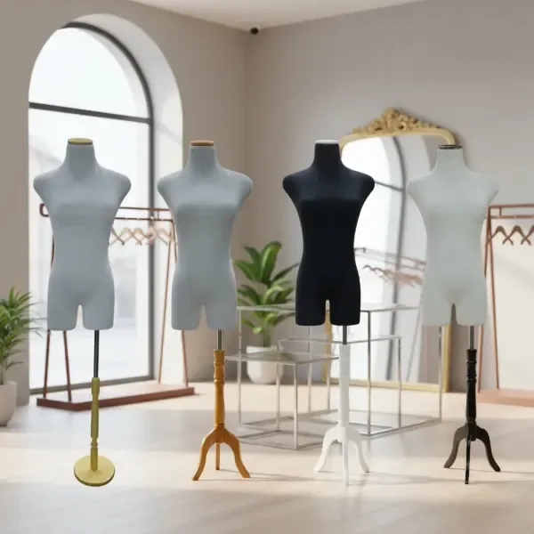 Producto - Busto Body  Con Base Madera