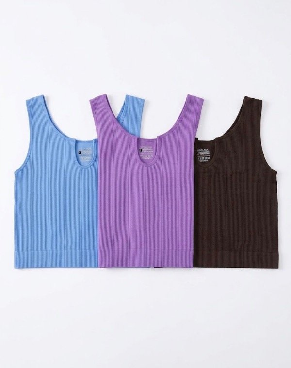 Producto - Crop Top Acanalado V T.XL - 0