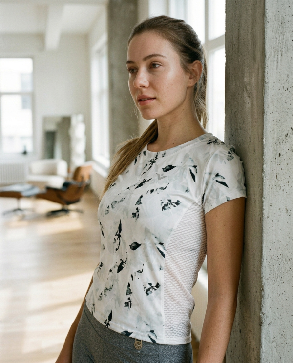 Producto - REMERA NINA ESTAMPA BLANCA - 1