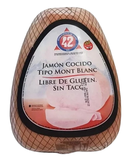 Producto - Jamón Cocido Tipo Mont Blanc x 6kg "Los calvos 42"
