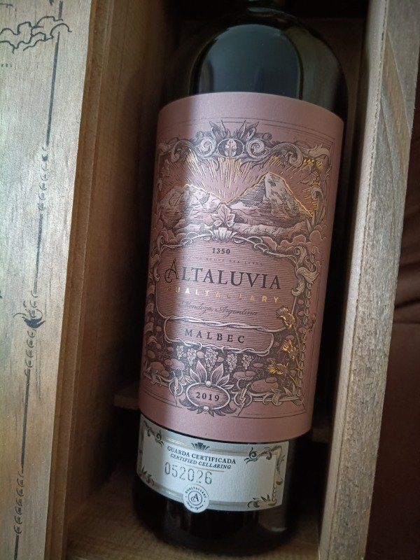 Producto - Altaluvia Malbec - Estuche de madera - 2