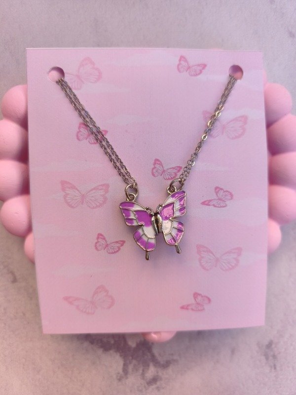Producto - Collares Mari rosa o lila - 2