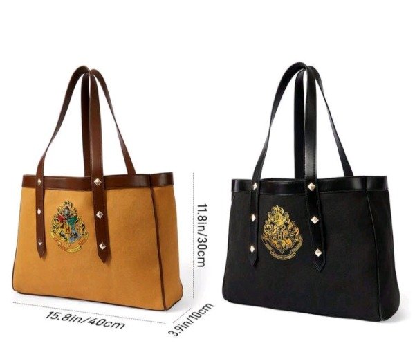 Producto - Bolso Negro Escudo Hogwarts - 0