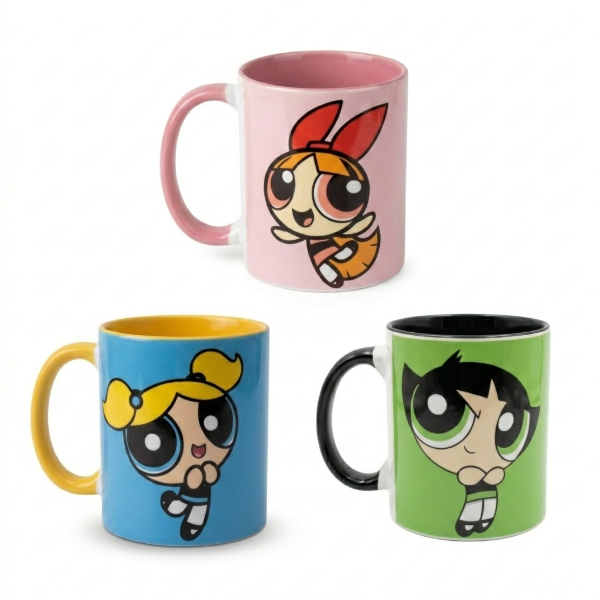 Producto - TAZA CERAMICA IMPRESA CHICAS SUPERPODEROSAS