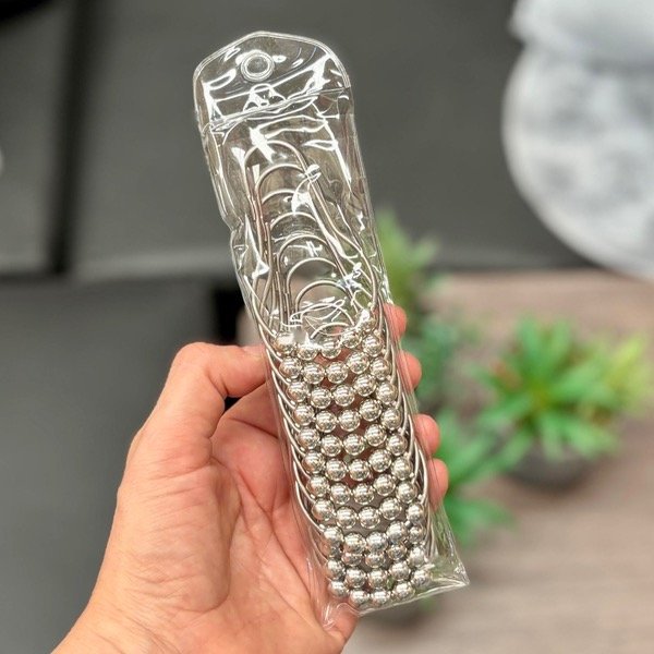 Producto - Ganchos Cortina De Baño Acero 1234