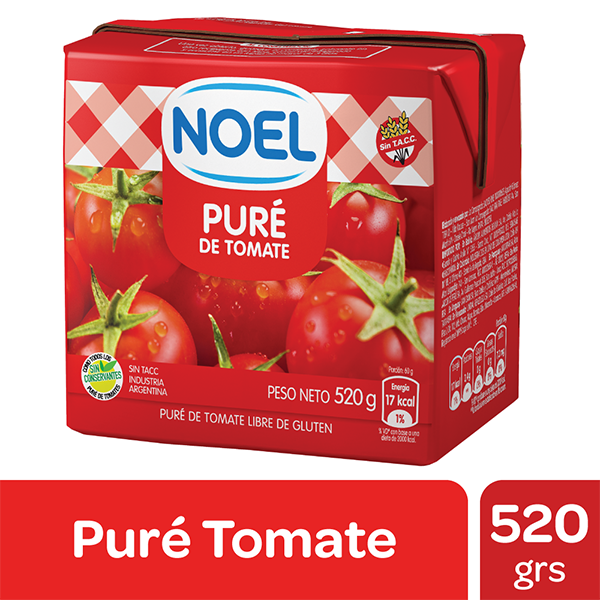 Producto - PURÉ DE TOMATES NOEL 520 G