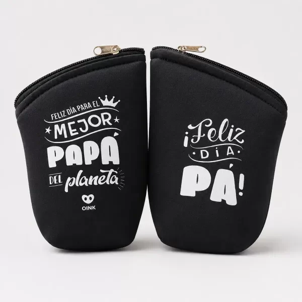 Producto - Yerbera/Azucarera de tela fina DIA DEL PADRE