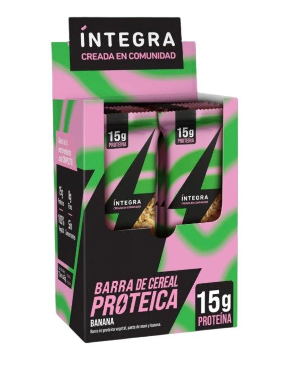 Producto - 10 Barras Proteicas Banana Integra