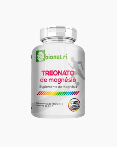 Producto - Treonato De Magnesio Puro 120 Capsulas 500 Mg Bionutri (sin sabor)