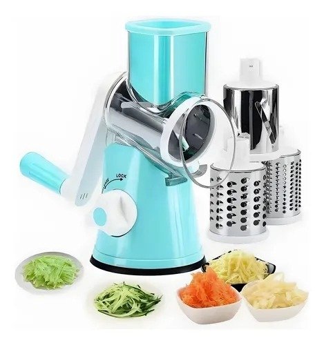 Producto - Cortador Verduras Rallador Rebanador Cocina Manual 3 En 1