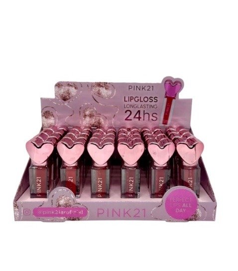 Producto - Lipgloss longlasting labial mate 24hs Pink 21