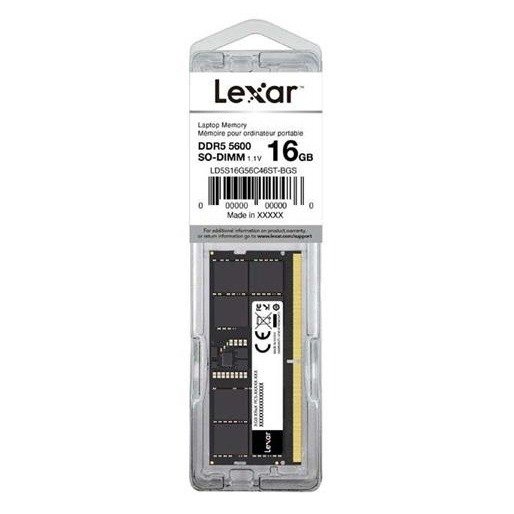 Producto - Lexar DDR5 16GB 5600MHz SODIMM