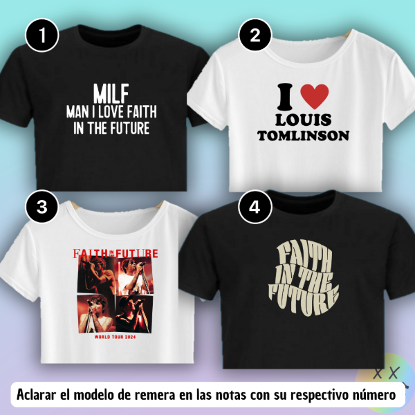 Producto - Crop Top Louis Tomlinson #3