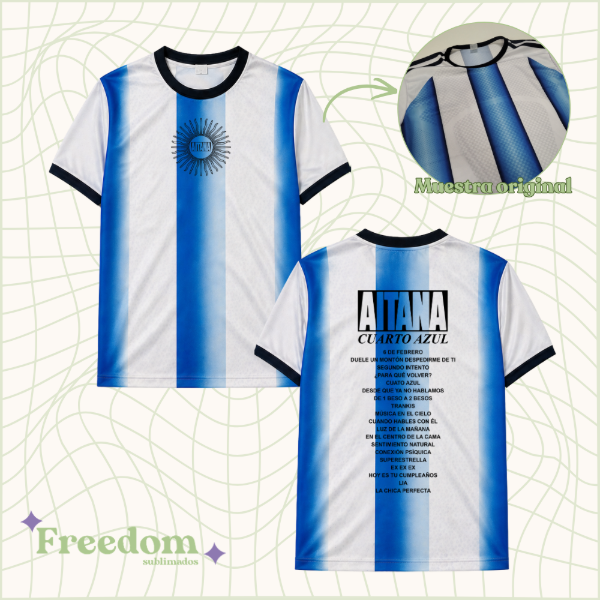 Remera Sol de mayo - Setlist