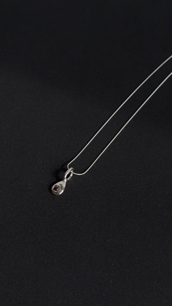 Producto - Collar plata único con piedras cubic - 1
