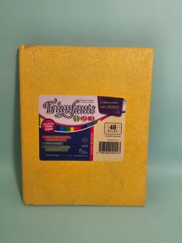 Producto - Cuaderno N3 Triunfante - 3