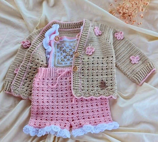 Producto - PACK ALMA (Saquito + Jardinero)