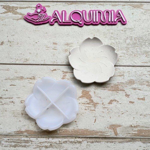 Producto - Molde Platito Flor 09C7