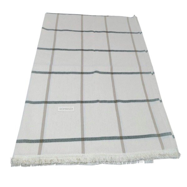 Producto - Lonita rayas finitas beige/gris