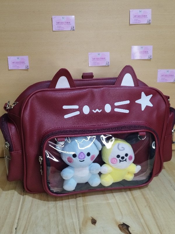 Producto - Ita bag gatito bordo ( con transparencia )