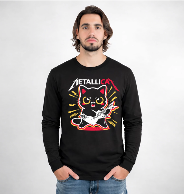 Producto - Remera manga larga Metallicat