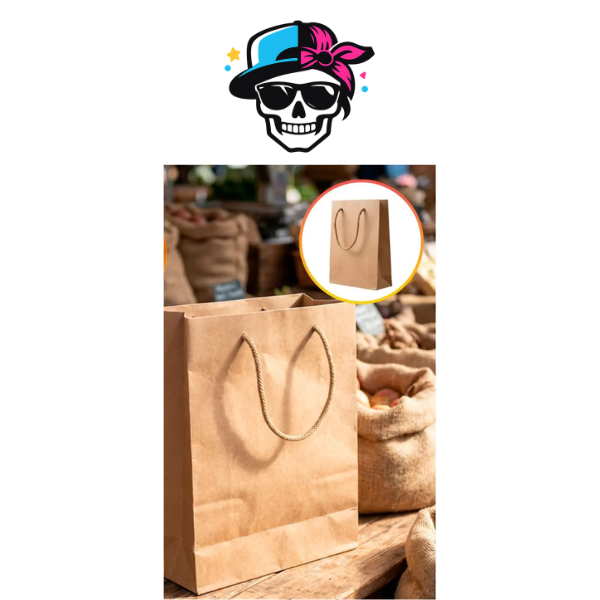 Producto - BOLSA DE PAPEL MADERA