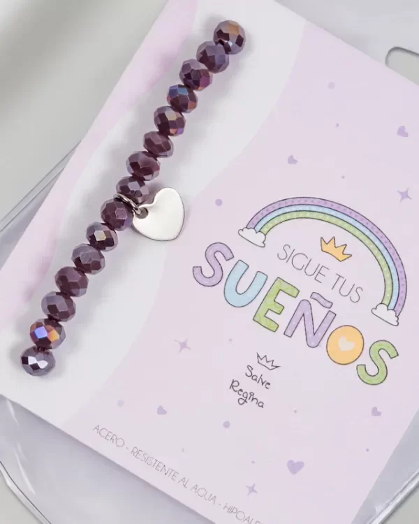 Producto - Pulsera Acero Abigail (Violeta) - 1