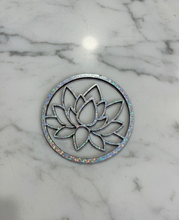 Producto - Flor de loto shimmer 10 cm