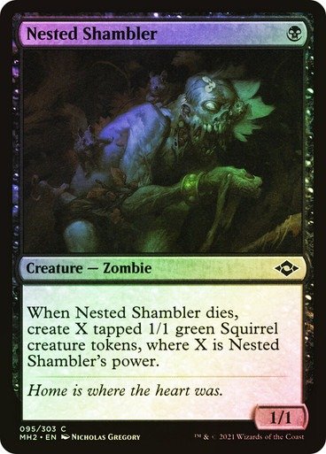 Producto - Nested Shambler Foil  Modern Horizons 2