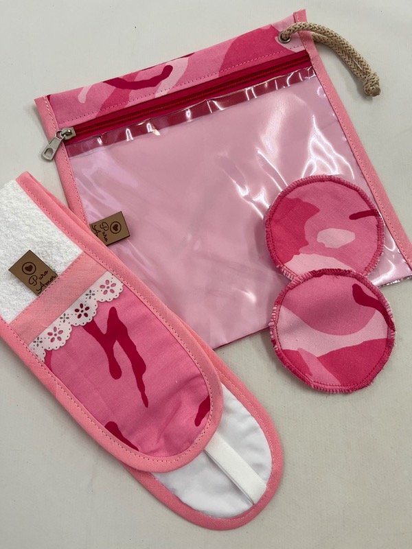 Producto - Estuche camuflado rosa