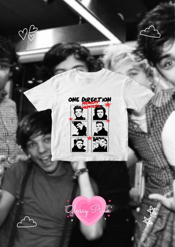 Producto - Baby Tee Midnight Memories 1D - DTF