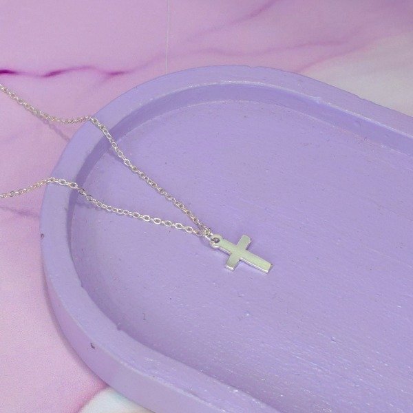 Producto - Collar mini cruz AB