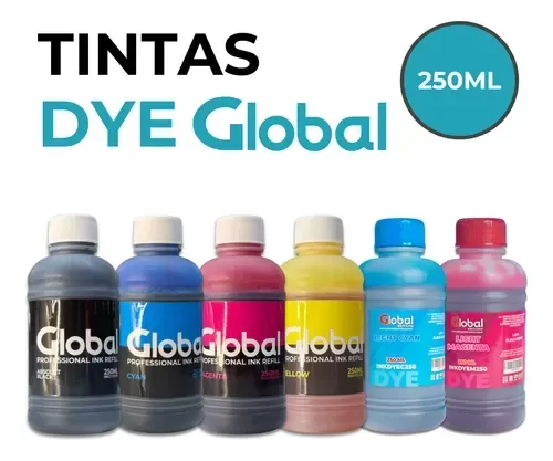 Producto - Combo X 4 Tinta Premium Universal Global para Epson 250ml