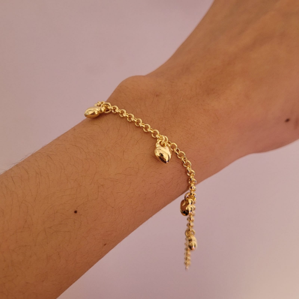 Producto - Pulsera corazoncitos