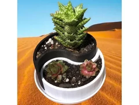 Producto - Florero Yin-Yang