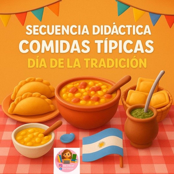 Producto - SECUENCIA DIDÁCTICA: "COMIDAS TÍPICAS. DÍA DE LA TRADICIÓN