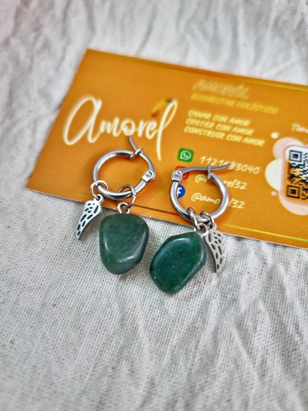 Producto - Aros Cápsula Esmeralda
