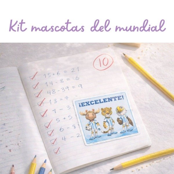 Producto - Kit mascotas del mundial