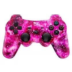 Producto - Generica Play Game Dualshock 3 Galaxy para PS3 - Rosa