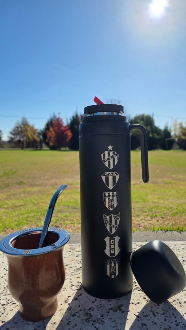 Producto - Mate camionero+ Bombilla + Termo